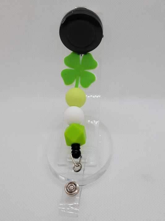 4 leaf Clover - Badge Reel